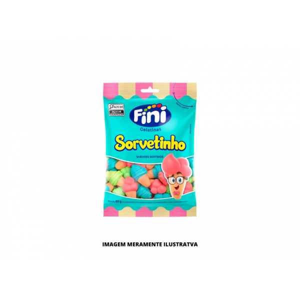 BALA - FINI - 80g SORVETINHO